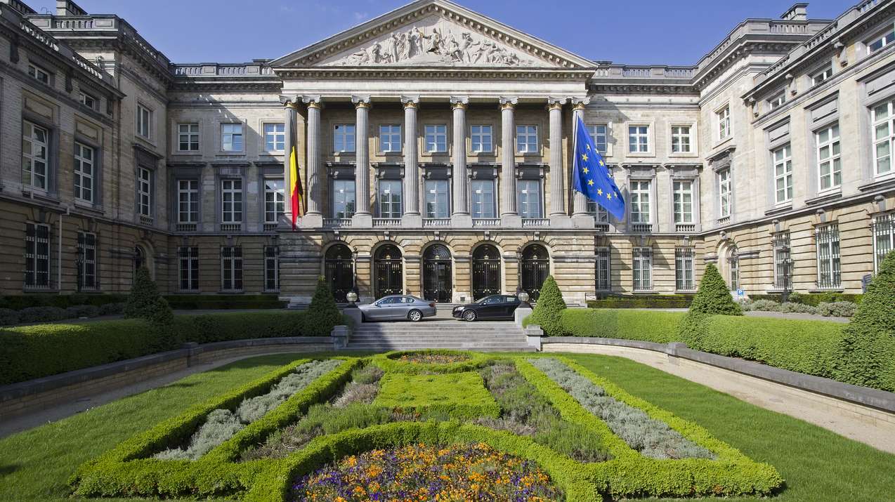 Belgian Parliament in Brussels
