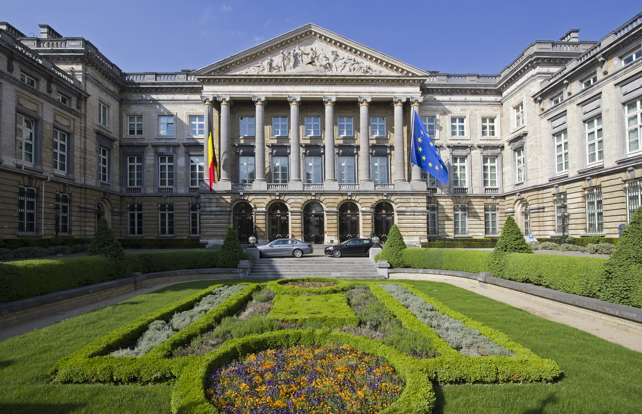 Belgian Parliament in Brussels